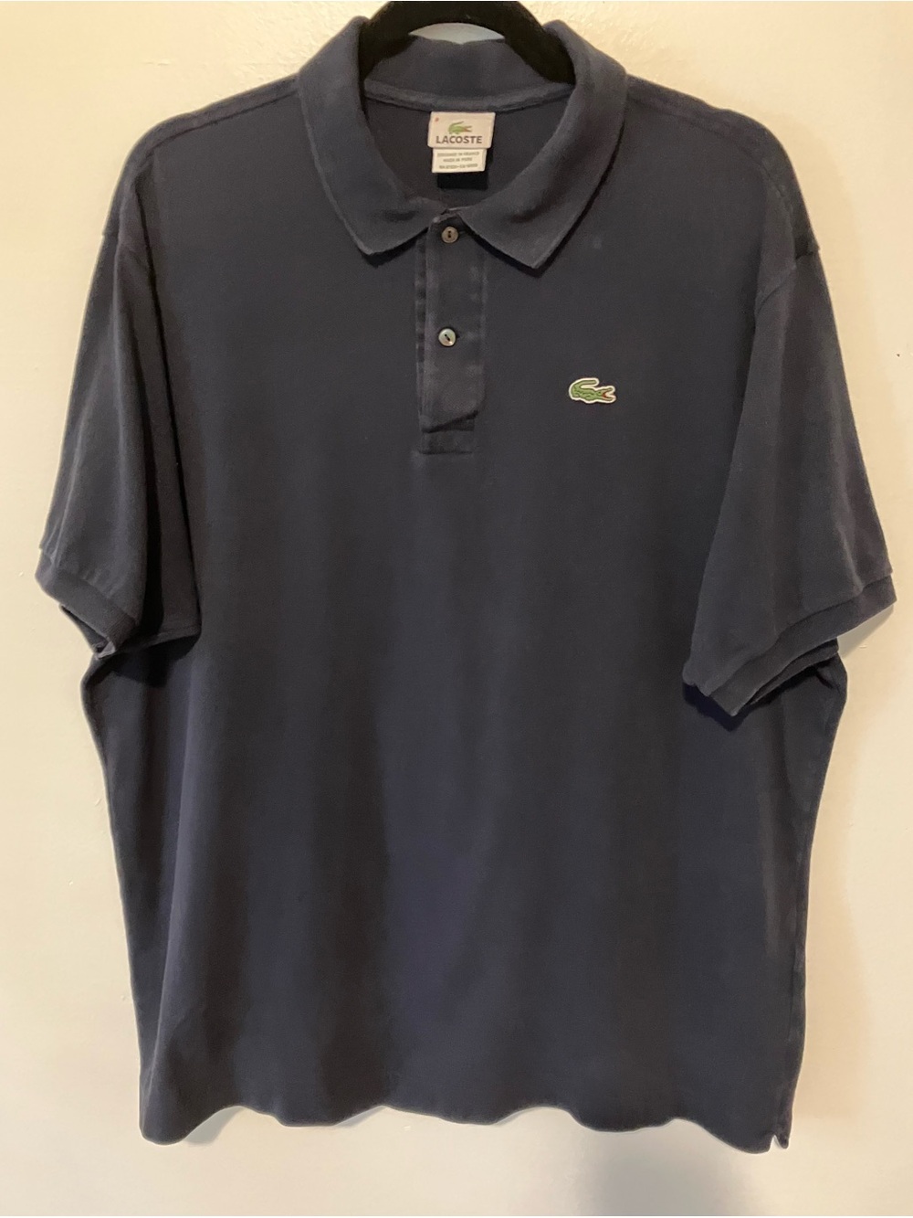 Lacoste Men's Classic Polo Shirt in Navy